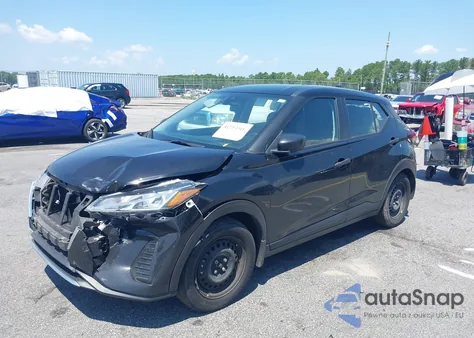 2023 Nissan Kicks S Xtronic Cvt из США, поврежденный, VIN 3N1CP5BV1PL557899